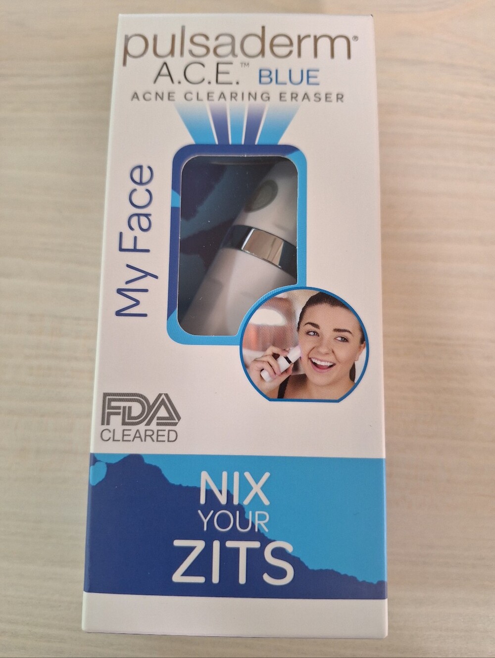 Pulsaderm My Face A.C.E. BLUE Acne Clearing Eraser